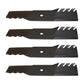 Qty 4: Mulching Blade Fits Gravely Replaces 00273000