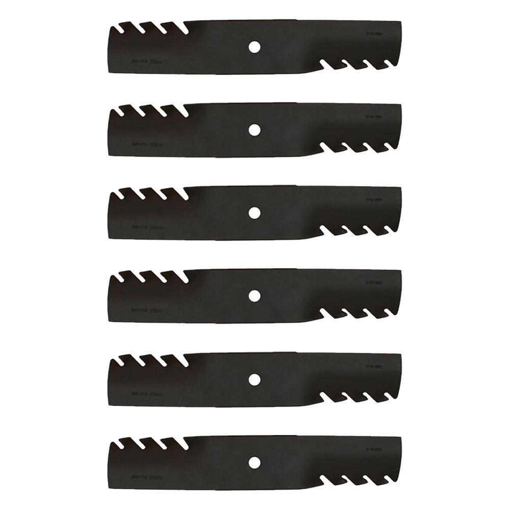 Qty 6: Mulching Blade Fits Snapper Replaces 1-7036