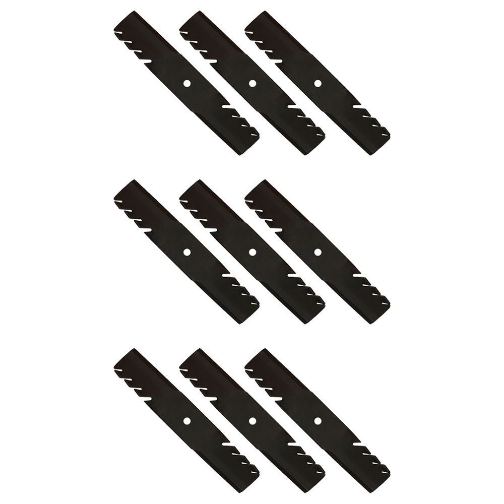 (9 Pk.)9988-RPLC'S Fits Exmark BLADE 16-1/4"X 5/8" 1-403148,103-6581-S H.DUTY MU