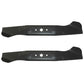 Qty 2: High Lift Mower Blade
 Fits MTD Replaces 742-04244