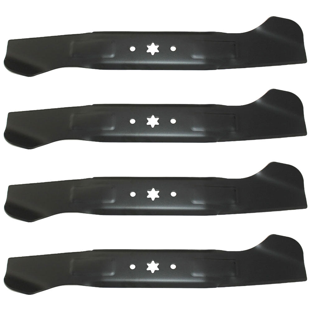 (4) pack Blades 46" Deck Fits Cub Cadet XT1-LT46 XT2-LX46 Mowers