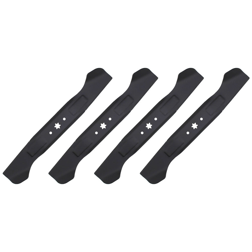 (4) pack Blades 46" Deck Fits Cub Cadet XT1-LT46 XT2-LX46 Mowers