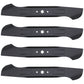Qty 4: High Lift Mower Blade Fits MTD Replaces 742-04244