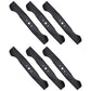 (6) Pack of Replacement High Lift Mower Blades Requires (2) for 46" deck