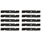 10PK 52" Blades Fits Exmark 103-6402 15/16 Center Hole 92-030 Metro Turf Tracer