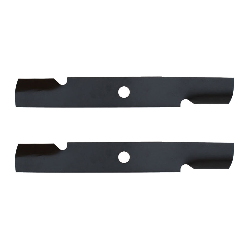 Qty 2: Notched Air Lift Mower Blade Fits Exmark Replaces 103-6387