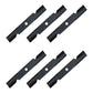 6 Blades 11495 Fits Exmark Fits Toro 52" Cut Replaces 103-6402 103-6387 109-6873