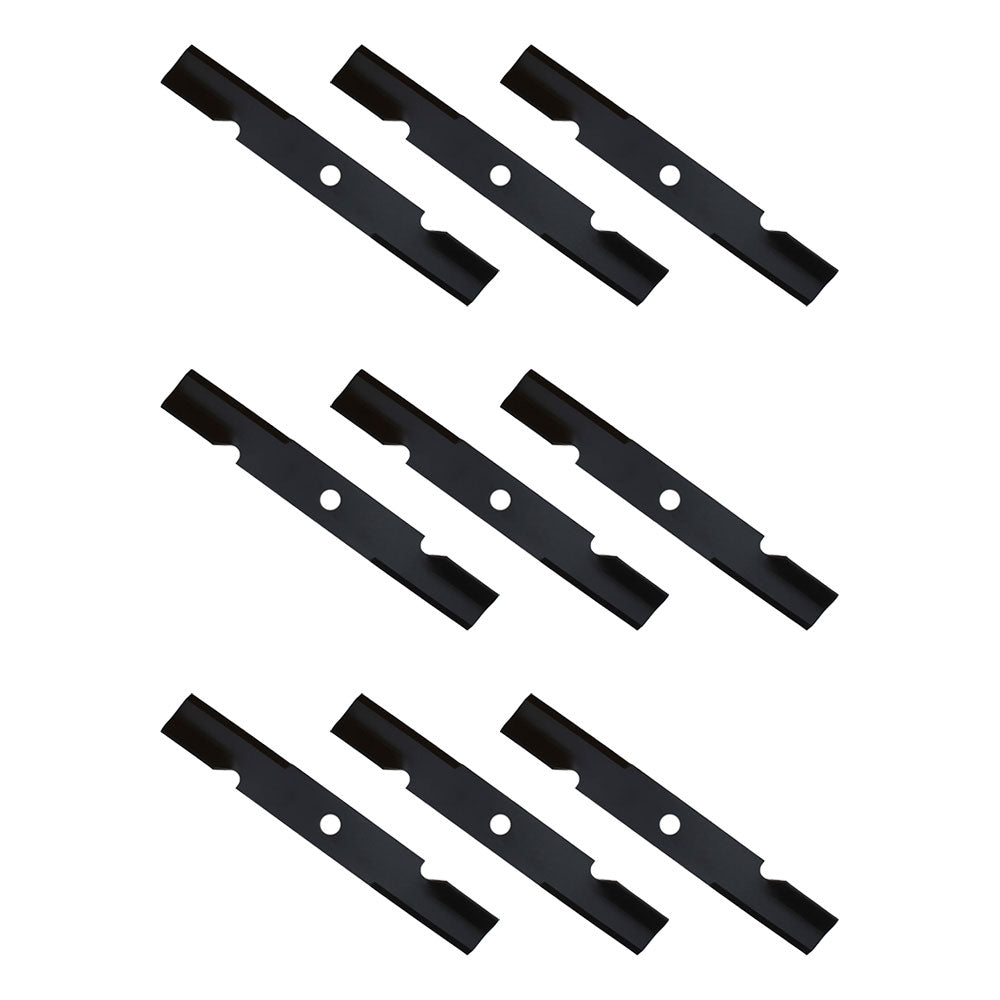 Qty 9: Notched Air-Lift Mower Blades Fits Toro Replaces 103-6387