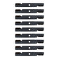 Qty 9: Notched Air-Lift Mower Blades Fits Exmark Replaces 103-6387
