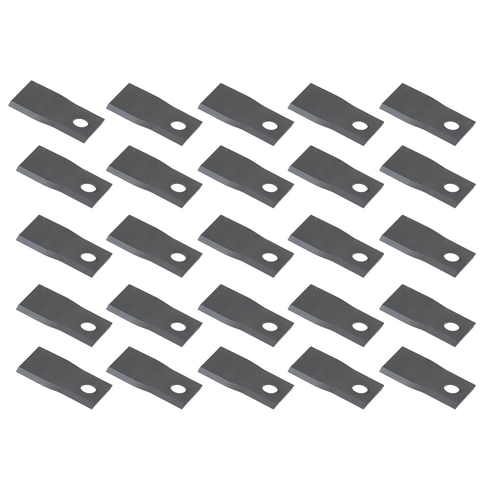 (25) Aftermarket CCW LH Disc Mower Blades Fits Vicon Models 90261559