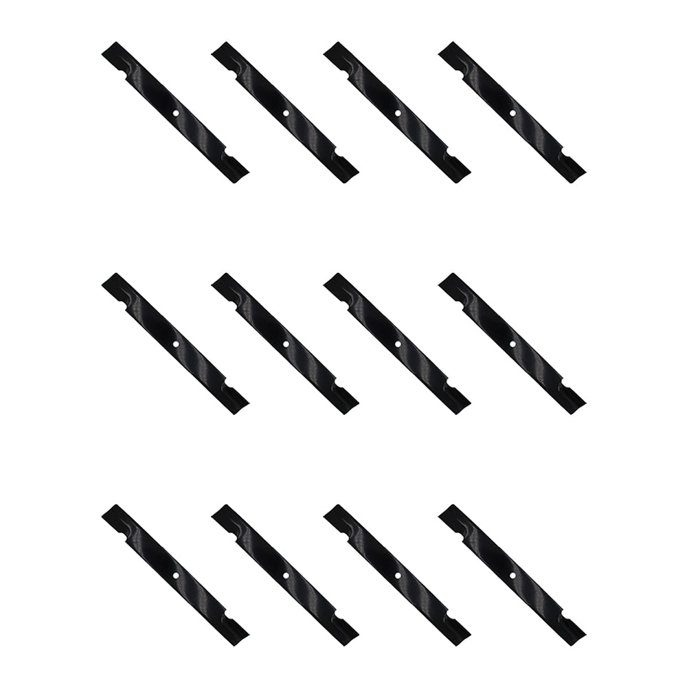 12-Pack Heavy-Duty Lawn Mower Blades for Bad Boy Outlaw XP 61" 038-6080-00