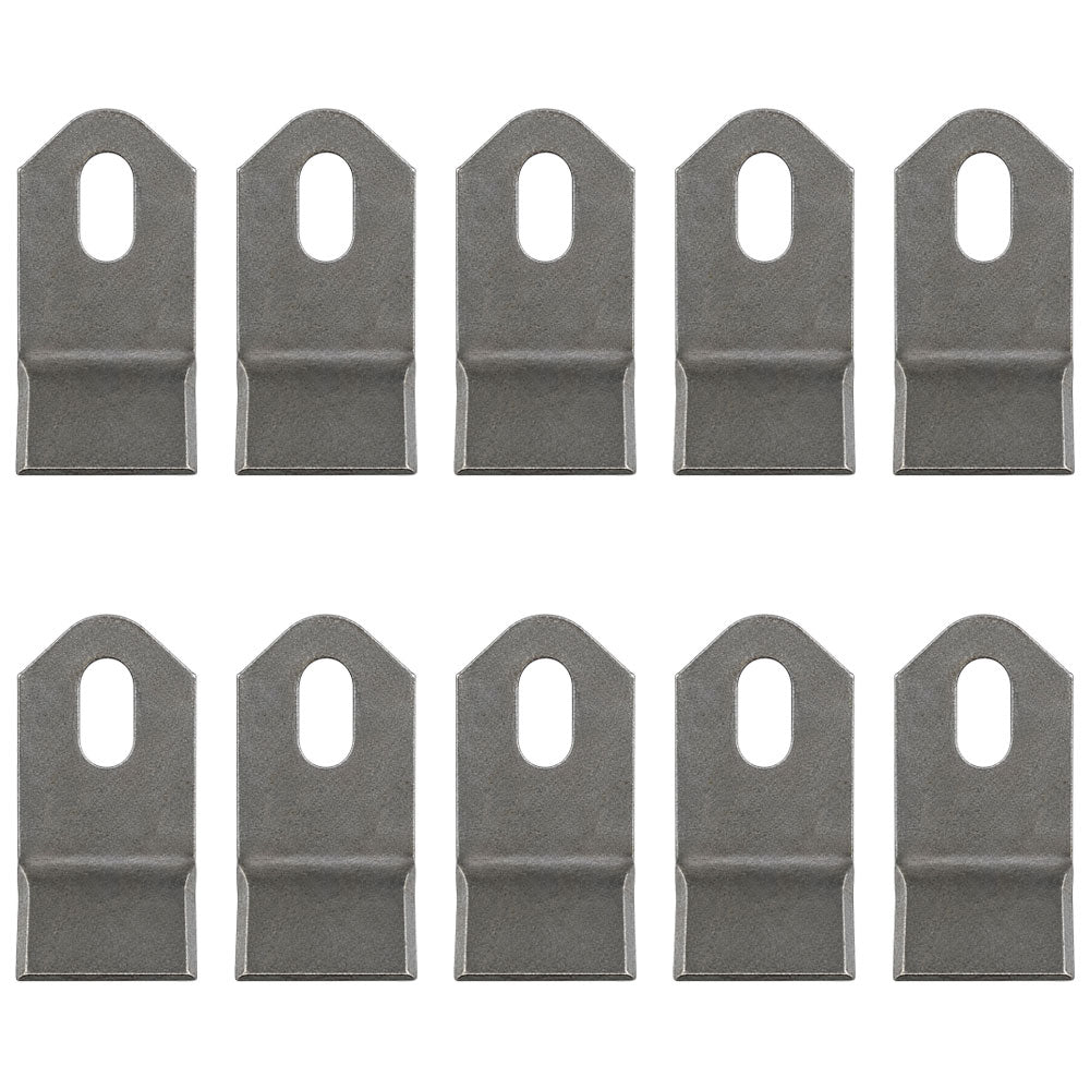 Qty 10: Flail Mower Blades Fits Alamo Replaces 100759