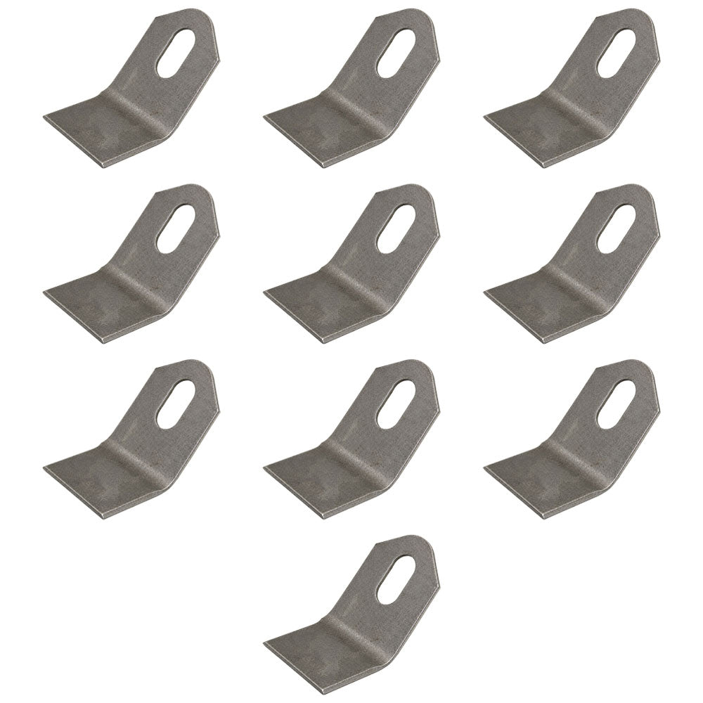 Qty 10: Flail Mower Blades Fits Alamo Replaces 02986332