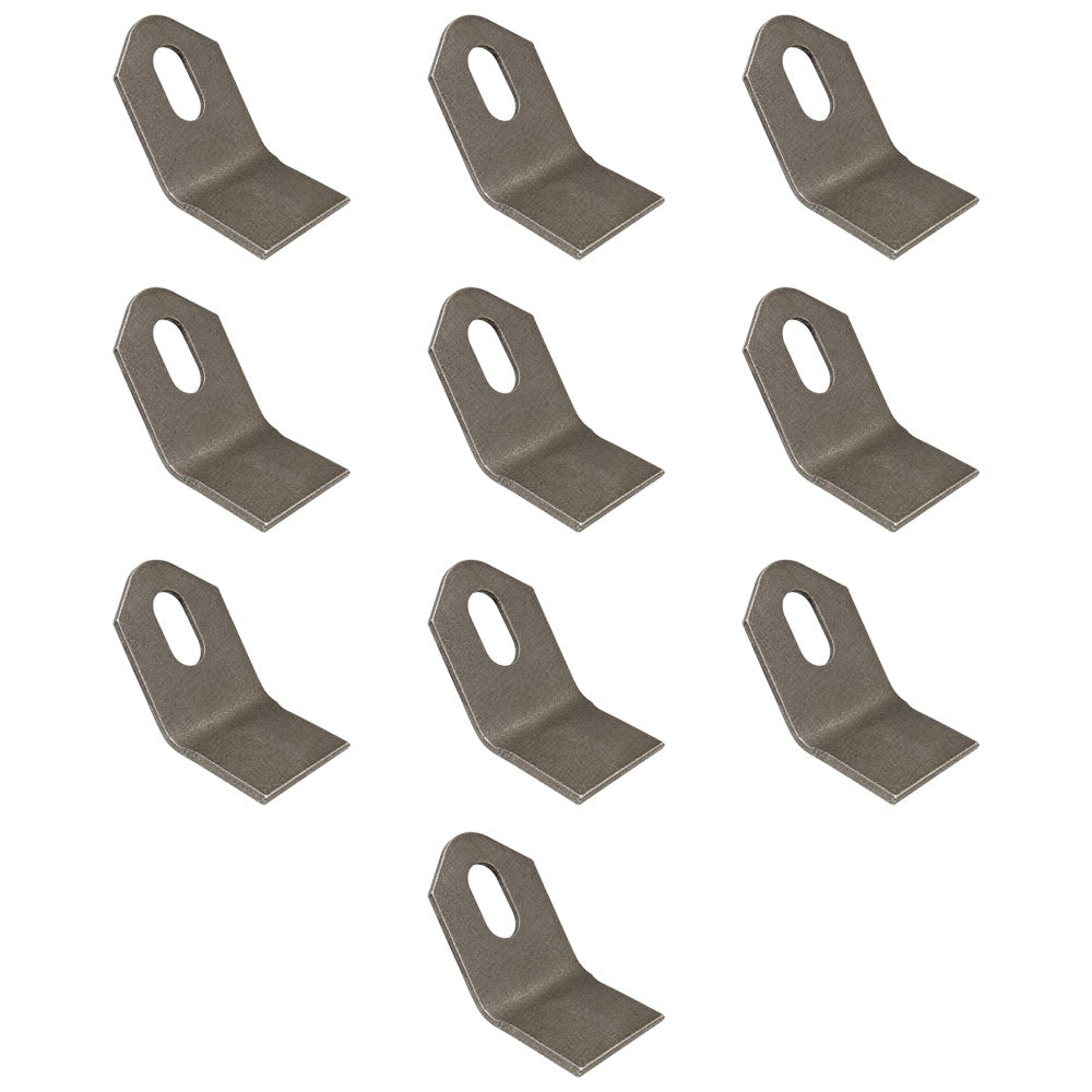 Qty 10: Flail Mower Blades Fits Alamo Replaces 02986332