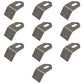 Qty 10: Flail Mower Blades Fits Mott Replaces 02986332
