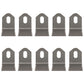 Qty 10: Flail Mower Blades Fits Mott Replaces 02986332