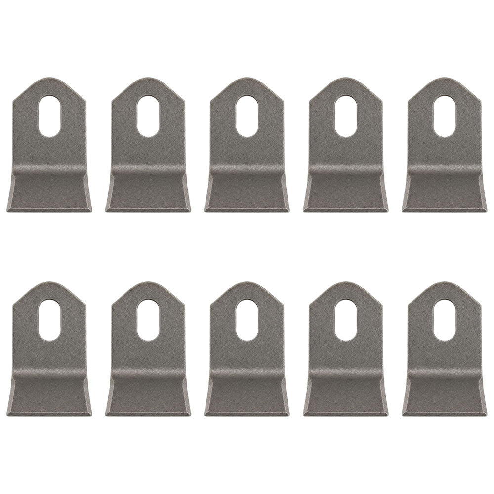 Qty 10: Flail Mower Blades Fits Mott Replaces 02986332