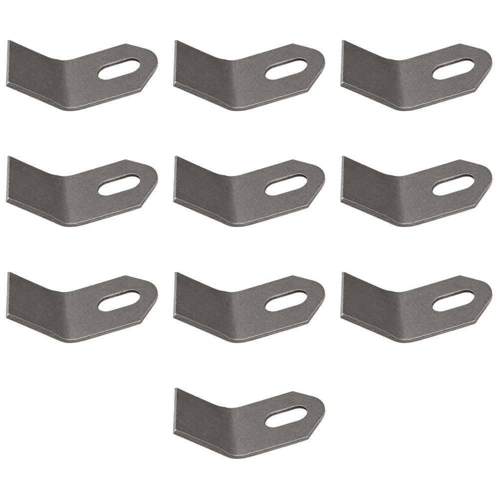 Qty 10: Flail Mower Blades Fits Mott Replaces 02986332