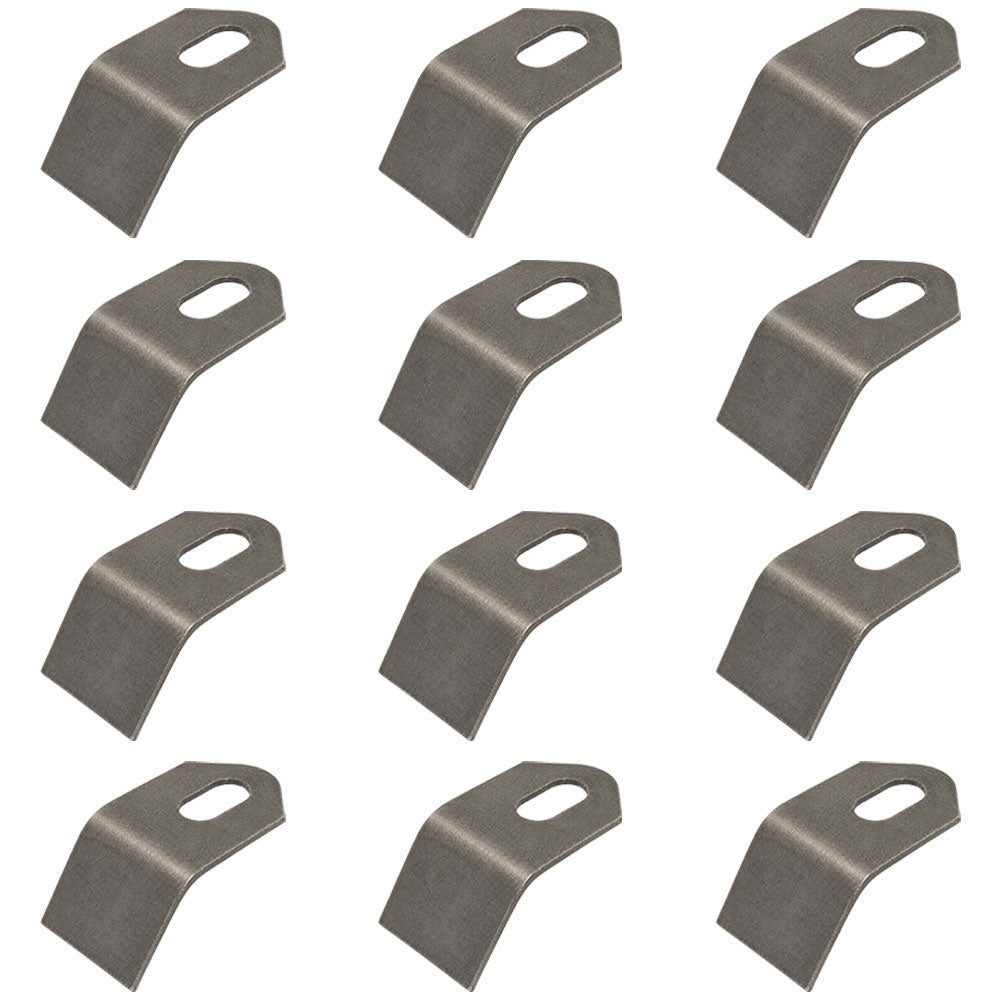 Qty 12: Flail Mower Blades Fits Alamo Replaces 02986332