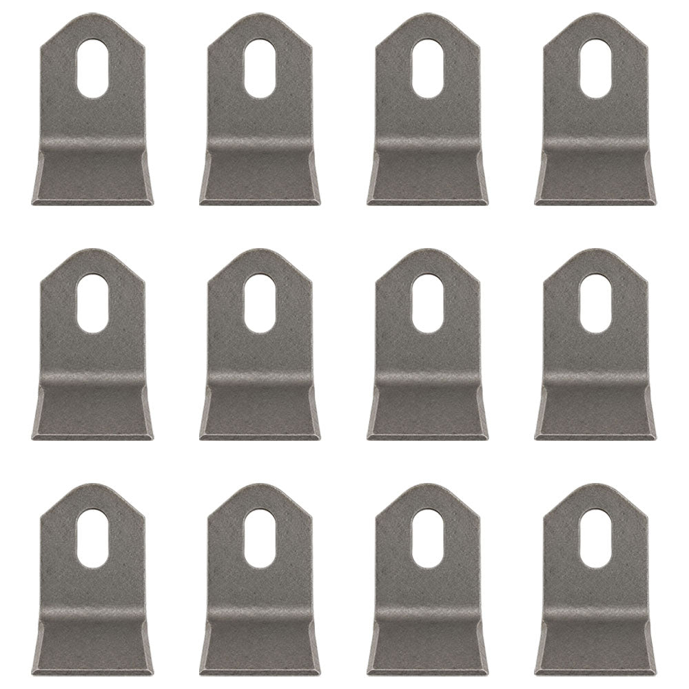 Qty 12: Flail Mower Blades Fits Alamo Replaces 02986332