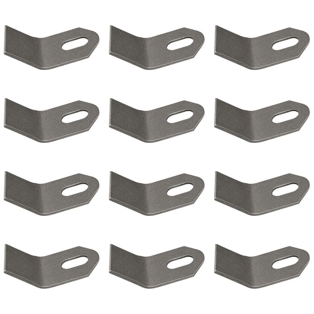Qty 12: Flail Mower Blades Fits Mott Replaces 02986332