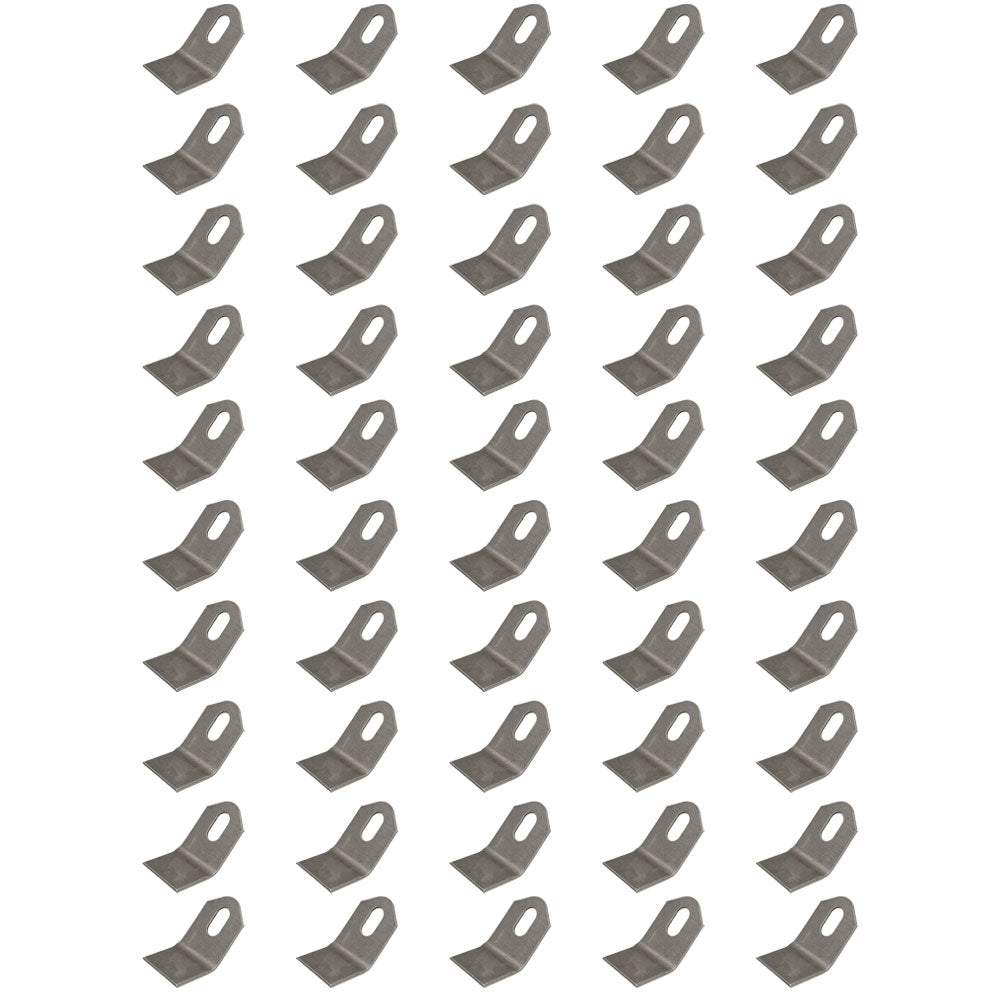 Pack of 50 Aftermarket 654-100759 Flail Mower Blades Fits Alamo Fits Mott