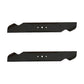 Qty 2: Blade - 21-3/16" x 13/32"
 Fits Craftsman Replaces 742-0499