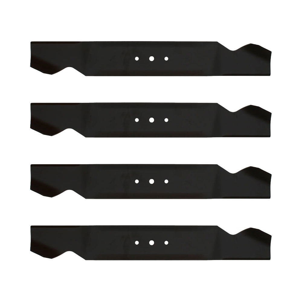 Qty 4: Blade - 21-3/16" x 13/32" Fits Cub Cadet Replaces 742-0499