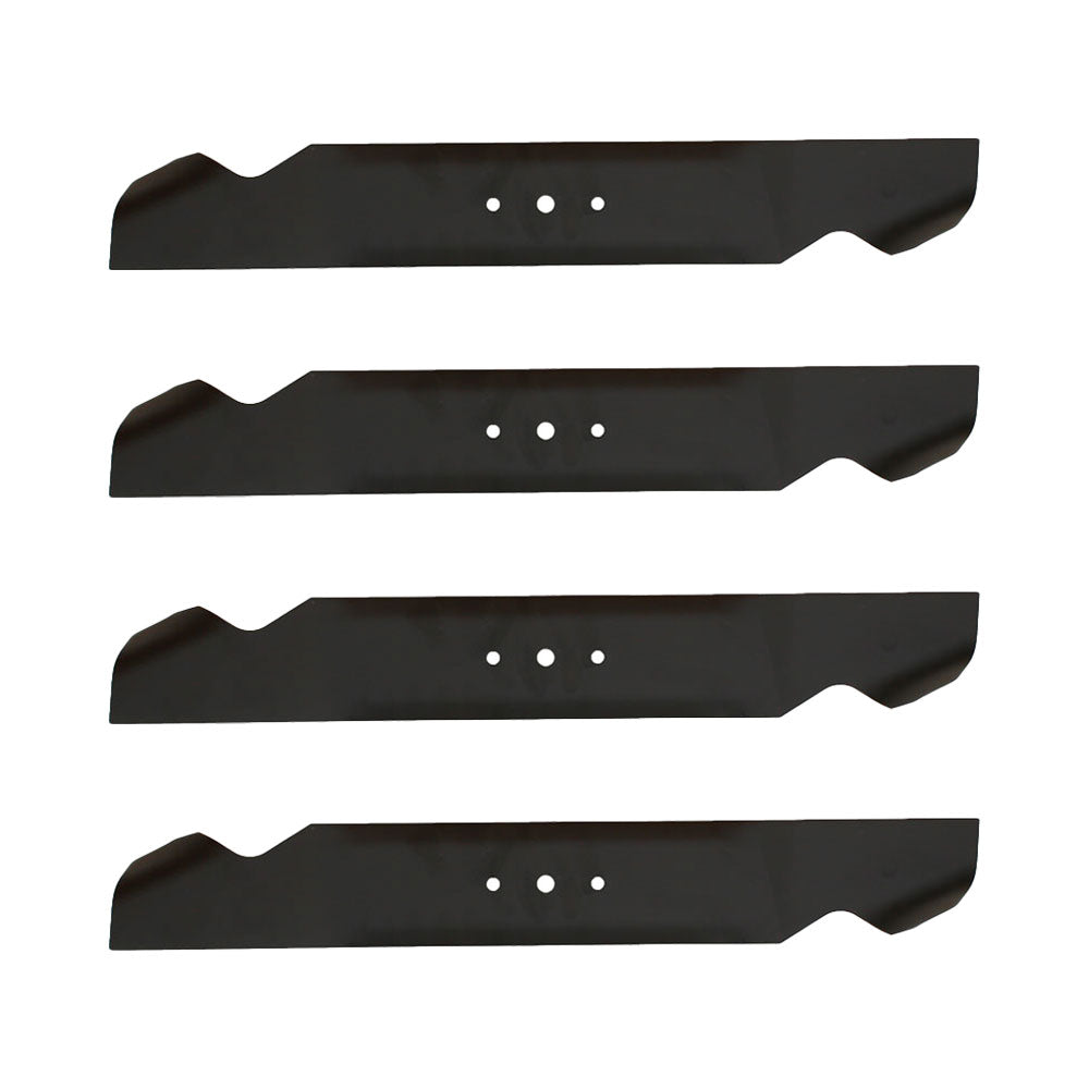Qty 4: Blade - 21-3/16" x 13/32" Fits Troy Bilt Replaces 742-0499
