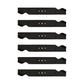 Qty 6: Blade - 21-3/16" x 13/32"

 Fits Cub Cadet Replaces 742-0499