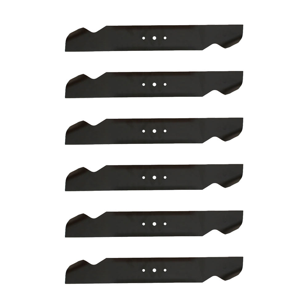 Qty 6: Blade - 21-3/16" x 13/32"

 Fits MTD Replaces 742-0499