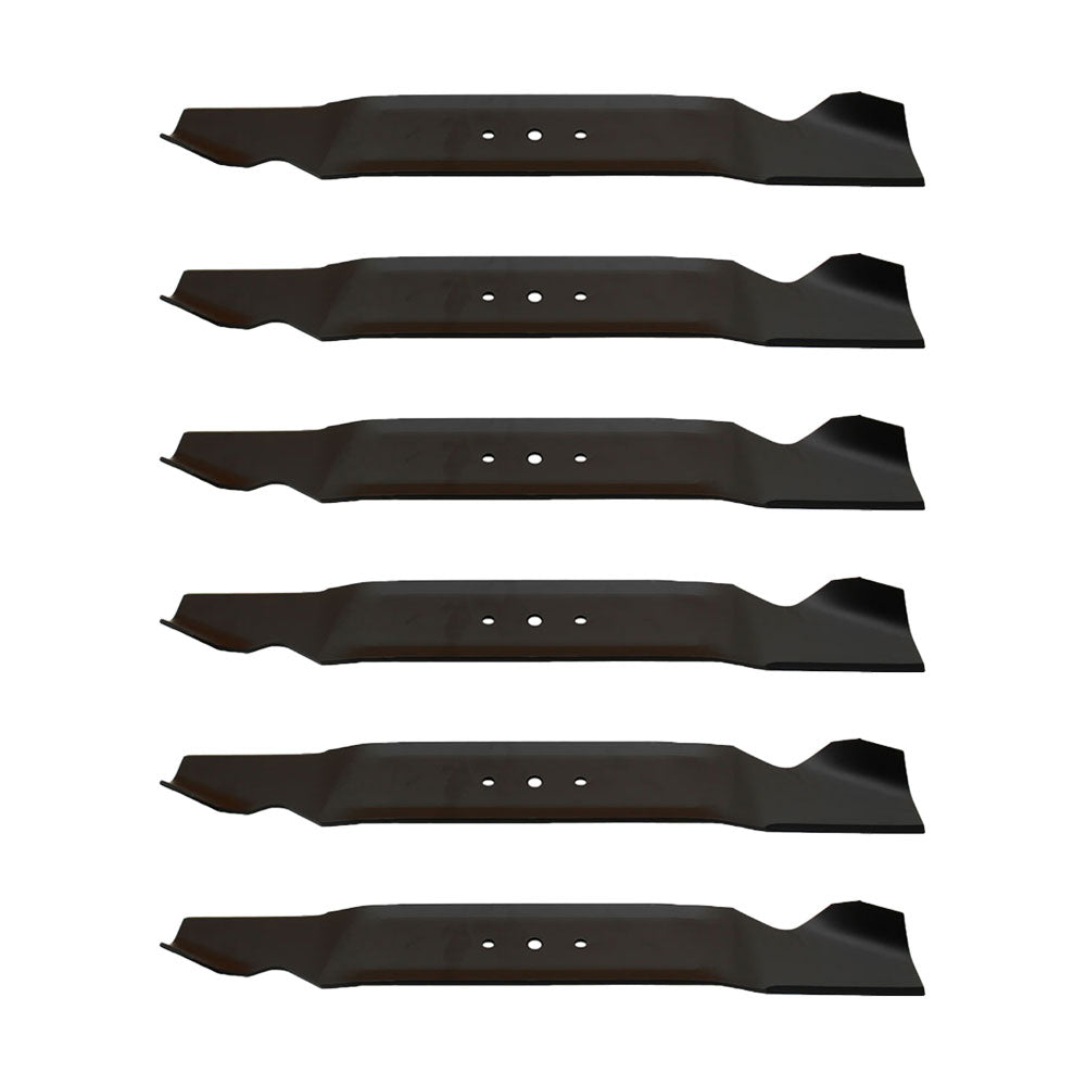 Qty 6: Blade - 21-3/16" x 13/32"

 Fits MTD Replaces 742-0499