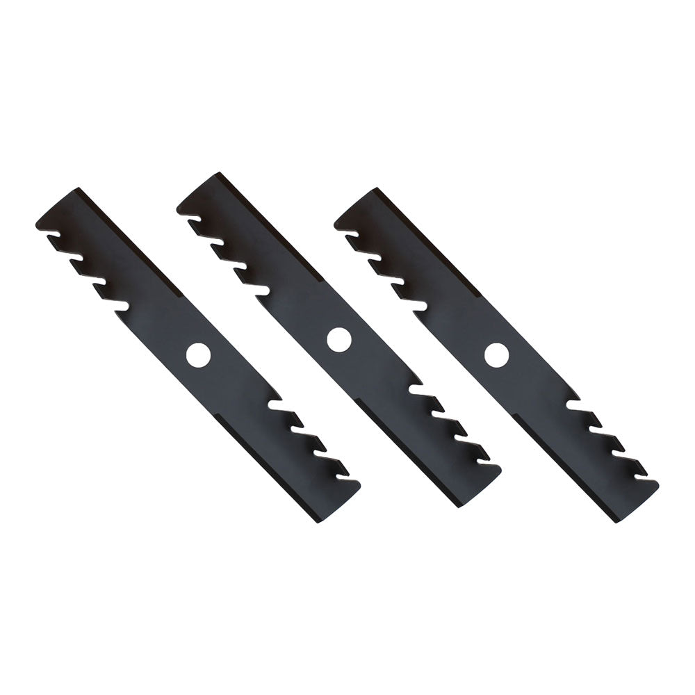 (3) Interchangeable Mulching Blades 16-1/4" X 15/16" Fits Exmark Models
