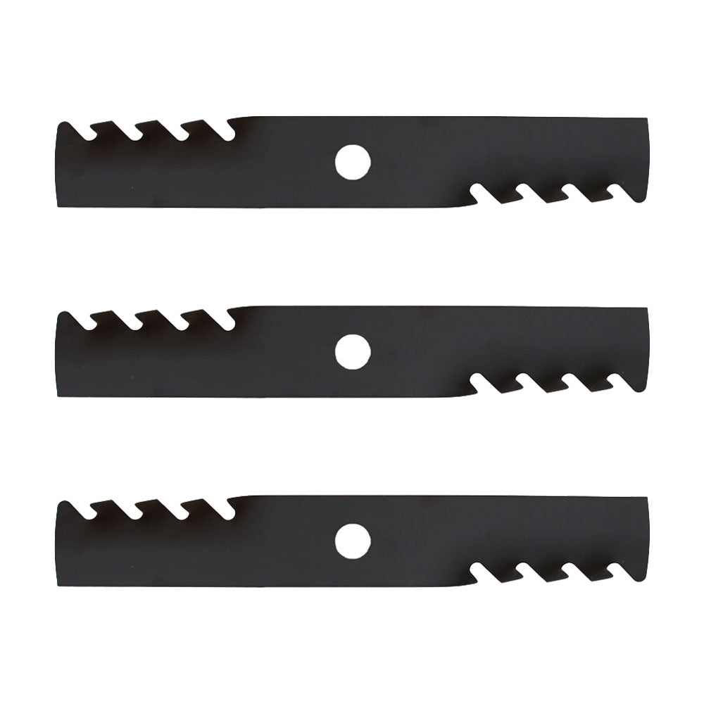 (3) Interchangeable Mulching Blades 16-1/4" X 15/16" Fits Exmark Models