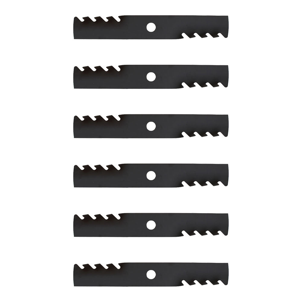 (6) Replacement Mulching Blades 16-1/4" X 15/16" Fits Exmark Models