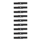 (9) Replacement Mulching Blades 16-1/4" X 15/16" Fits Exmark Models