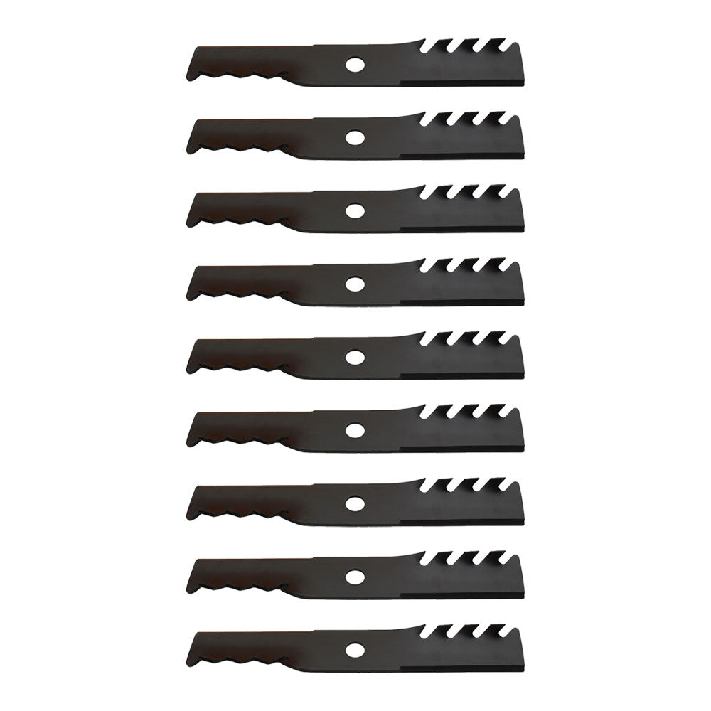 9PK Oregon Fits Gator Blades Fits Exmark Lazer Z CT HP Metro ASX Turf Tracer