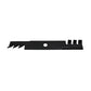Toothed Mulching Mower Blade 18" X 15/16" Fits Exmark Replaces 103-6397