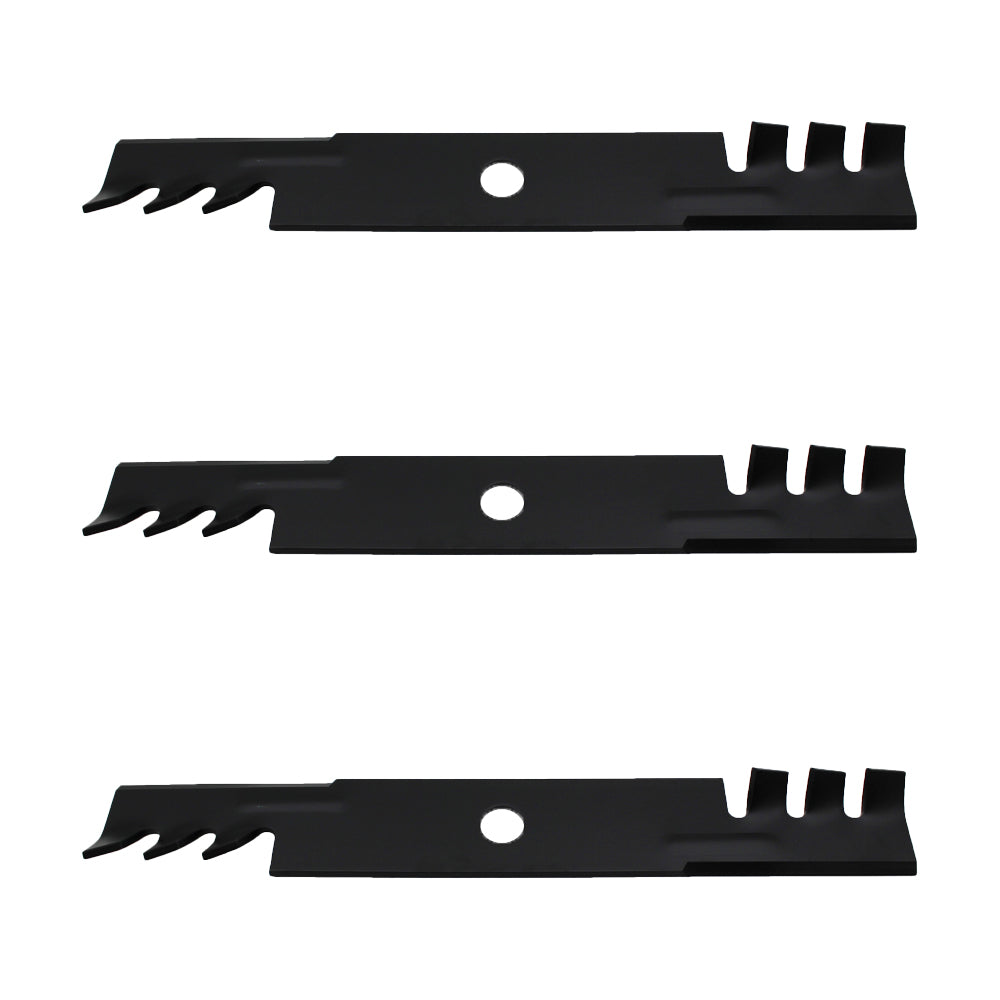 302-619 3PK Toothed Blade Fits Exmark 116-5175-S 52"