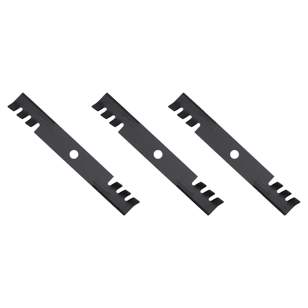 302-619 3PK Toothed Blade Fits Exmark 116-5175-S 52"