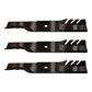 Fits John Deere M76461 50" Medium Lift Lawn Mower Blade Set
