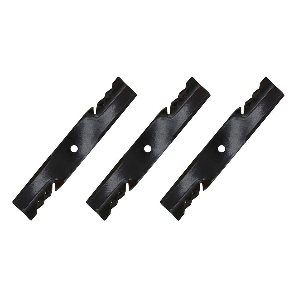 3pk Mulching Blade Oregon Fits Gator Fits John Deere 240 322 420 430 655 755 855