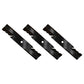 Qty 3: Mulcher Blade Fits John Deere Replaces AM106634