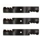 set of 3 lawn mower mulching blades to Fits John Deere 50" AM39966 M86209
