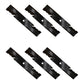 Qty 6: Mulcher Blade Fits John Deere Replaces AM106634