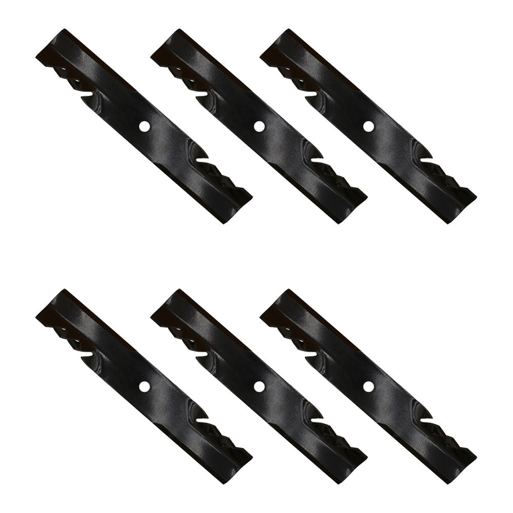 Qty 6: Mulcher Blade Fits John Deere Replaces AM106634