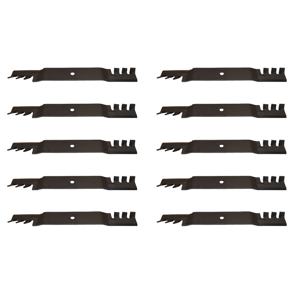 Qty 10: Toothed Blade Fits Lesco Replaces 050170