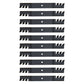(10) Mulching Blades Fits Ferris Fits Husqvarna Fits Scag 61" Decks 5101755