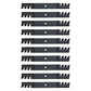 Qty 10: Toothed Blade Fits Ransome Replaces 112111-03