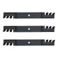 Qty 3: Toothed Blade Fits Wright Replaces 1520842